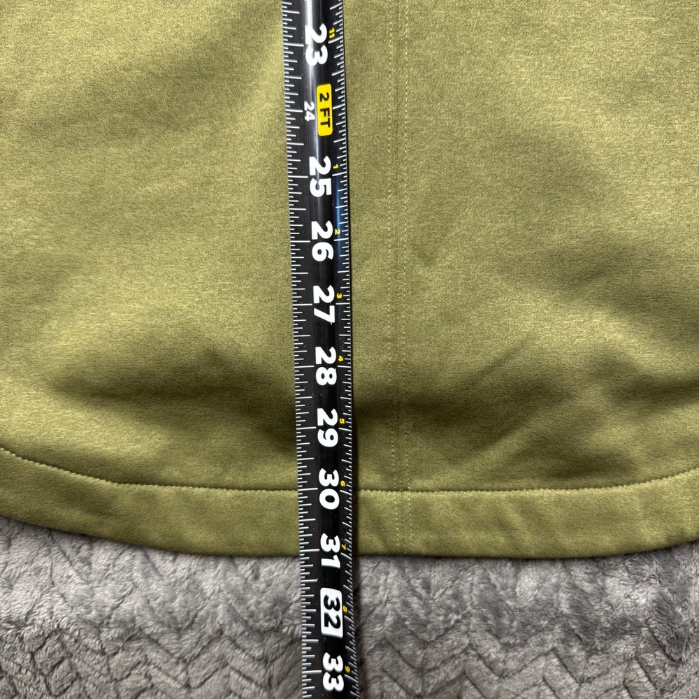 The North Face Full Zip Hoodie M Green Fleece Lined Hooded Jacket (2098) - Picture 13 of 15